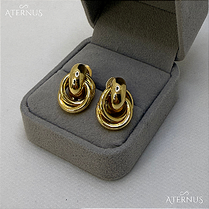 Brinco Argolas - Ouro