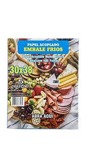 Papel  Acoplado Frios Branco  Embalabem 30x38 Com 400 Unidades