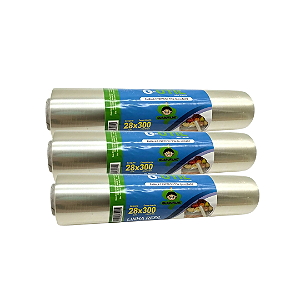 Filme De Pvc Guarufilm Refil 28x300 Metros