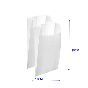 Saco Kraft Tradicional 1/4KG Embale Bem 32x17 Com 500 Unidades
