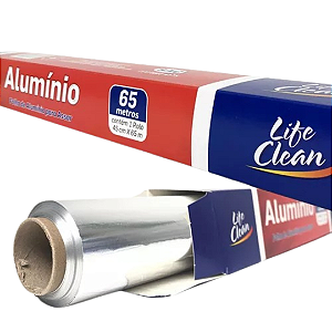 Rolo de Alumínio Life Clean 45 CM x 65 M