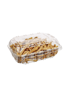 Pote Dona Rita Retangular DA17 com Tampa Articulada 100Un