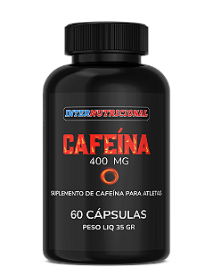 Cafeína 400mg 60 cápsulas