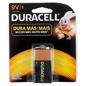 Bateria Duracell 9v Alcalina
