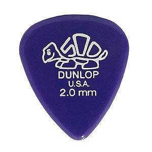 Palheta Delrin 500 2,0mm Roxa Dunlop