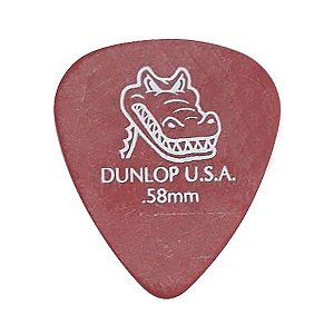 Palheta Dunlop Gator Grip 0,58mm