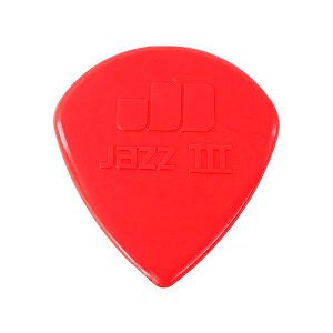 Palheta Jazz III 1,5mm Vermelha Dunlop