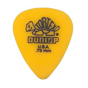Palheta Tortex Amarela 0,73mm Dunlop