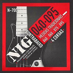 Corda Para Baixo 4 Cordas 040 N-700 NIG