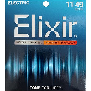 Corda Para Guitarra 011 Medium Elixir