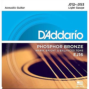 Corda Para Violao 012 Ej16 Phosphor Daddario