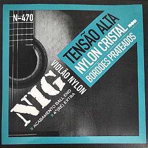 Corda Para Violão Nylon Tensão Alta N-470 NIG