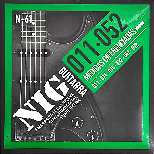 Corda Para Guitarra 011 Evolution N-61 Nig