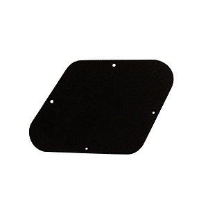 Placa Elétrica Losango Traseira Les Paul Preto