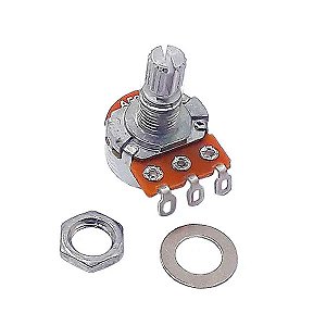 Potenciômetro para Guitarra e Baixo B 250k 16/15mm