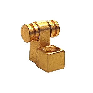 Rebaixador De Cordas Roller Para Guitarra Dourado
