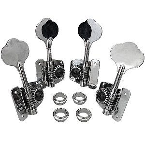 Tarraxa Para Baixo Padrão Fender 2 + 2 Cromada Tennessee