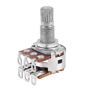 Potenciômetro Para Guitarra e Baixo Base Pequena MN250k 16/18mm