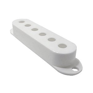 Capa Para Captador de Guitarra Stratocaster Single 48mm branca