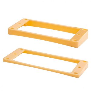 Kit Moldura Captador Humbucker Les Paul Creme