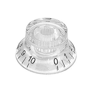 Knob Acrílico Sino Tradicional Transparente