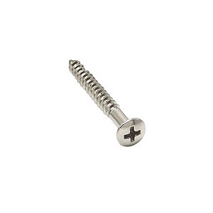Parafuso Para Braço de Guitarra ou Baixo 45 x 4,8mm Cromado
