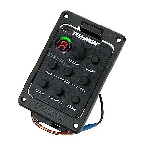 Pré Amp Circuito Para Violão Com Afinador e Mic Blend Presys Fishman