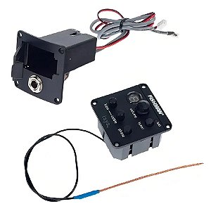 Pré Amp Circuito Para Violão Com Afinador Lsys+ Fishman