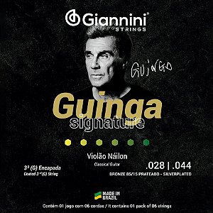Corda Para Violão Nylon .028 Guinga Signature Giannini