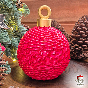 Bola de Natal Vermelha