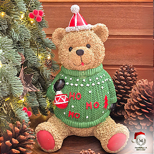 Urso Natalino Sentado