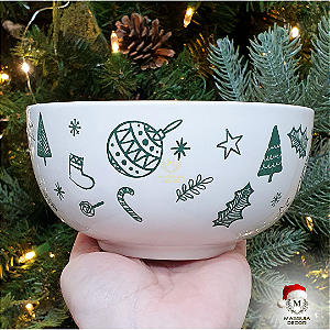 Bowl Figuras de Natal