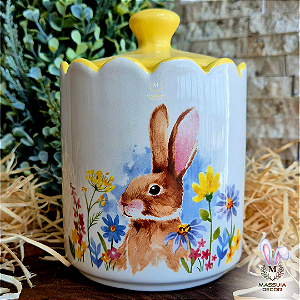 Potiche Rabbit Amarelo