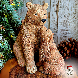 Papai Urso e filhote
