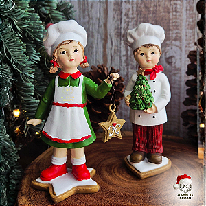 Dupla de Crianças Confeiteiras