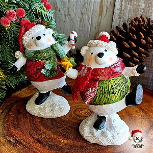 Dupla de Ursinhos Christmas