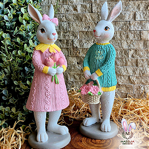 Casal de Coelhos Tricot