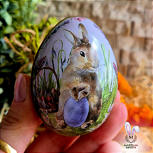 Mini Latinha Ovo Garden