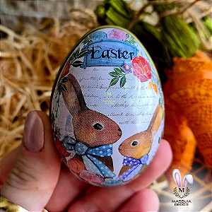 Mini Latinha Ovo Easter