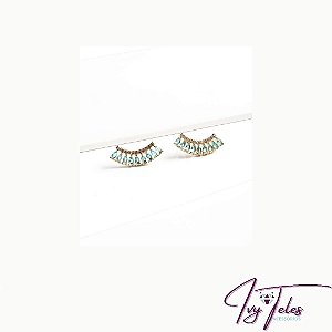 Ear cuff Cristais e Zircônias