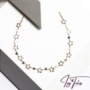Choker Estrela Vazada