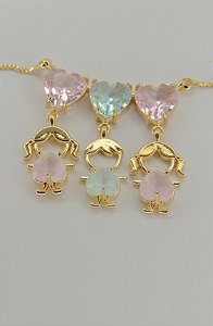 Conjunto 2 Meninas e 1 Menino