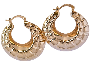 Brinco Argola Cheia
