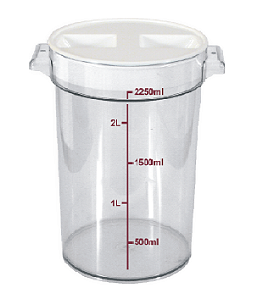 POTE GRADUADO 2250 ML policarbonato