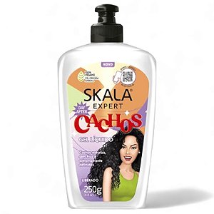 Gel Líquido Day After Skala Mais Cachos 250g da Linha #MaisCachos