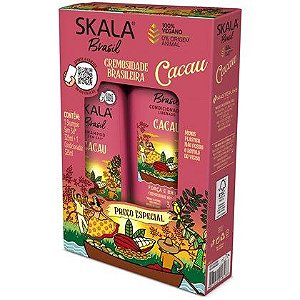 Kit Lançamento Skala Cacau Shampoo E Condicionador 325ml