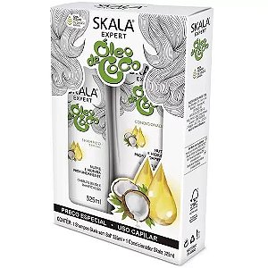 Kit Skala Óleo De Coco Condicionador+shampoo 325ml Cada