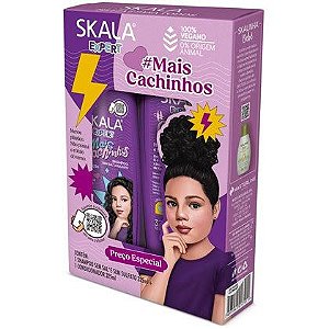 Kit Skala Shampoo e Condicionador #MaisCachinhos Kids