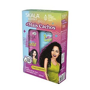 Kit Skala Shampoo e Condicionador #MaisCachos 325ML