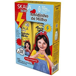 Kit Skala Shampoo e Condicionador Amidinho de Milho 325ml